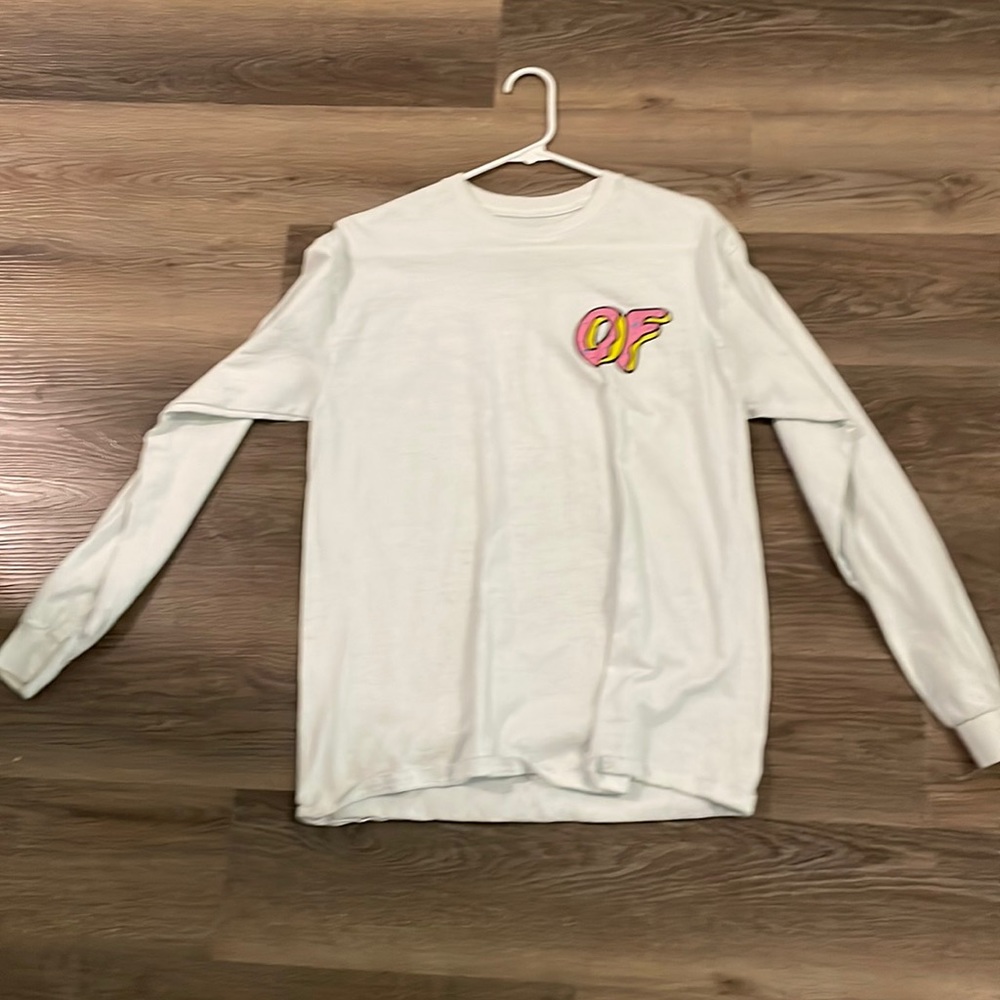 Odd future long sleeve white t-shirt
